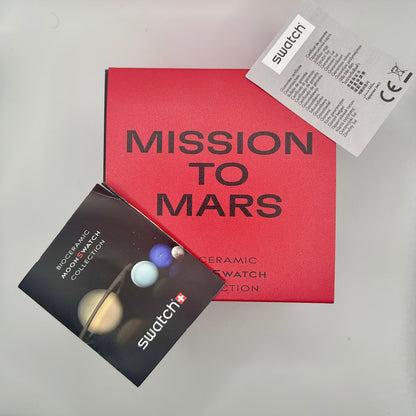 Omega X Swatch Moonswatch Mission To Mars