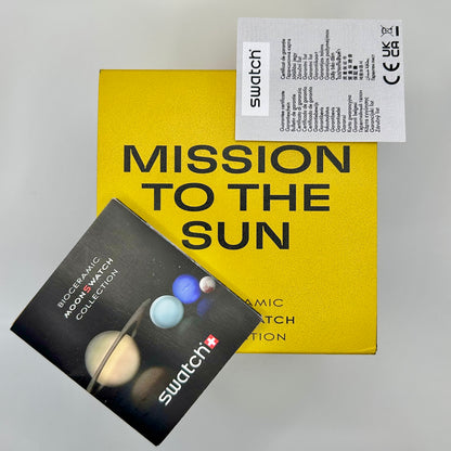 Omega x Swatch Moonswatch mission to the sun